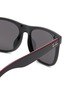 Detail View - Click To Enlarge - RAY-BAN - Junior Rubber Square Sunglasses