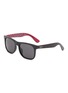 Main View - Click To Enlarge - RAY-BAN - Junior Rubber Square Sunglasses