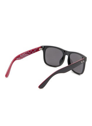 Figure View - Click To Enlarge - RAY-BAN - Junior Rubber Square Sunglasses