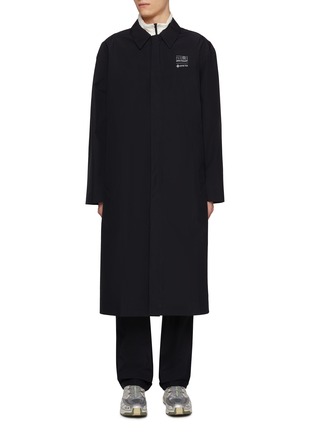 Main View - Click To Enlarge - MM6 MAISON MARGIELA - X Salomon Shirt Collar Trench Coat