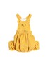 Main View - Click To Enlarge - ITSDOG - Small My Bear Pumpkin Corduroy Pants — Yellow