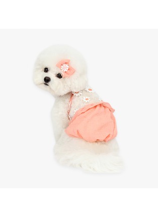 Detail View - Click To Enlarge - ITSDOG - Small/Medium Daisy Balloon Dog Dress — Pink