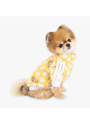 Detail View - Click To Enlarge - ITSDOG - Medium Teddy Blossom Jersey — Yellow