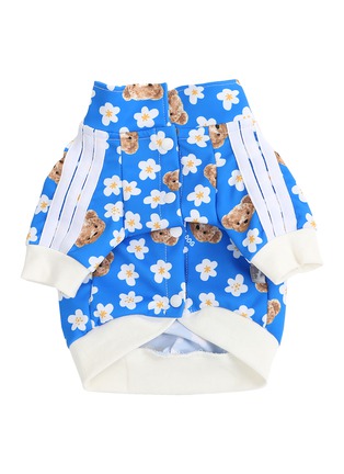 Back View - Click To Enlarge - ITSDOG - Extra Large Teddy Blossom Jersey — Blue