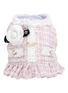 Main View - Click To Enlarge - ITSDOG - Large Camellia Tweed Dog Harness — Pink