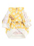 Back View - Click To Enlarge - ITSDOG - Large Teddy Blossom Jersey — Yellow