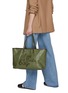Figure View - Click To Enlarge - ANYA HINDMARCH - I Am A Plastic Bag Motif Recycled Canvas Tote Bag