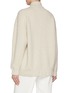 Back View - Click To Enlarge - BRUNO MANETTI - Hidden Button Drop Shoulder Bomber Coat