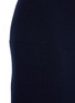  - BRUNO MANETTI - A-Line Wool Cashmere Ribbed Knit Skirt