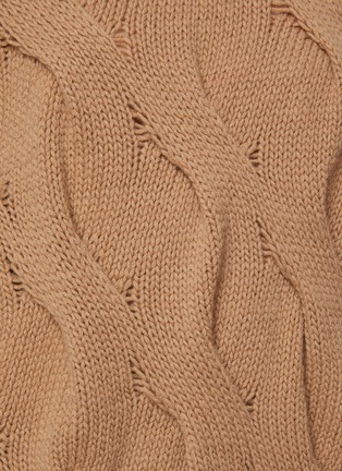  - BRUNO MANETTI - Cable Knit Cashmere Sweater