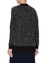 Back View - Click To Enlarge - BRUNO MANETTI - V-neck Drop Shoulder Tweed Cardigan