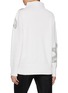 Back View - Click To Enlarge - KITON - High Neck Floral Cashmere Jumper