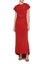 Figure View - Click To Enlarge - TOVE - Nevaeh Cap Sleeve Silk Blend Maxi Dress