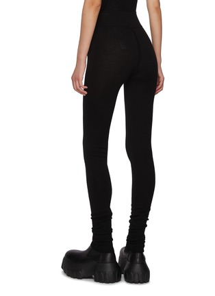 Back View - Click To Enlarge - RICK OWENS  - High Rise Leggings