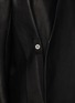  - RICK OWENS  - Long Leather Officer Blazer Jacket