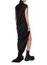 Back View - Click To Enlarge - RICK OWENS  - Edfu Studded Sphere Dress