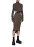 Figure View - Click To Enlarge - RICK OWENS  - Ribbed Cashmere Wool Sweater