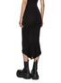 Back View - Click To Enlarge - RICK OWENS  - Daupine Fishtail Midi Skirt