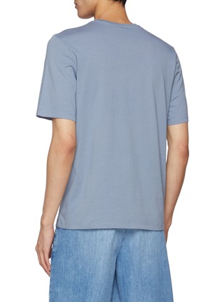 Back View - Click To Enlarge - MAISON KITSUNÉ - Fox Head Cotton T-Shirt