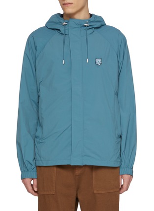 Main View - Click To Enlarge - MAISON KITSUNÉ - Fox Head Patch Windbreaker Jacket