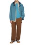 Figure View - Click To Enlarge - MAISON KITSUNÉ - Fox Head Patch Windbreaker Jacket