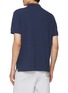 Back View - Click To Enlarge - MAISON KITSUNÉ - Fox Head Cotton Polo Shirt