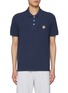 Main View - Click To Enlarge - MAISON KITSUNÉ - Fox Head Cotton Polo Shirt