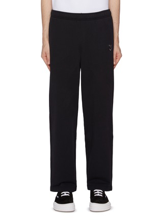 Main View - Click To Enlarge - MAISON KITSUNÉ - Fox Head Patch Cotton Pants