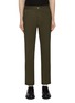 Main View - Click To Enlarge - MAISON KITSUNÉ - Cropped Elasticated Cotton Pants