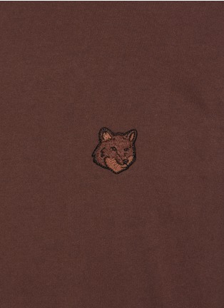  - MAISON KITSUNÉ - Bold Fox Head Patch Comfort Cotton T-shirt