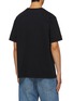 Back View - Click To Enlarge - MAISON KITSUNÉ - Fox Head Patch Cotton T-Shirt