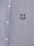  - MAISON KITSUNÉ - Contour Fox Head Cotton Shirt