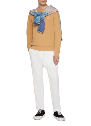 Figure View - Click To Enlarge - MAISON KITSUNÉ - Chillax Patch Cotton Sweater