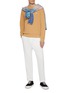 Figure View - Click To Enlarge - MAISON KITSUNÉ - Chillax Patch Cotton Sweater