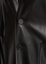  - NOUR HAMMOUR - Valeria Single Breasted Leather Blazer