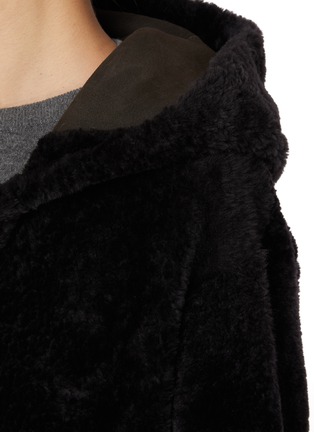  - NOUR HAMMOUR - Cooper Hooded Lamb Fur Jacket