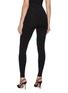 Back View - Click To Enlarge - ROLAND MOURET - Ribbed Knit Leggings