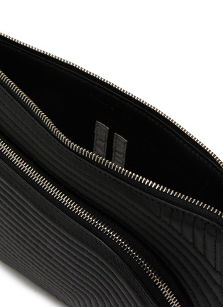 Detail View - Click To Enlarge - RICK OWENS  - Leather Crossbody Bag