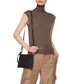 Figure View - Click To Enlarge - RICK OWENS  - Leather Crossbody Bag