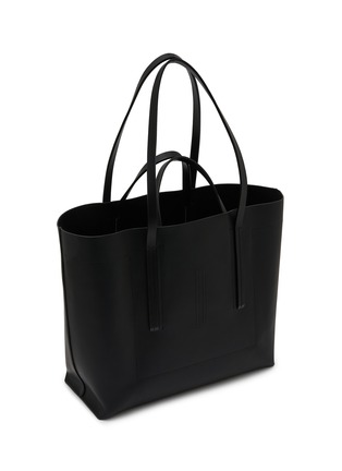 Detail View - Click To Enlarge - RICK OWENS  - Shopper Leather Tote Bag