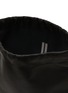 Detail View - Click To Enlarge - RICK OWENS  - Leather Drawstring Backpack