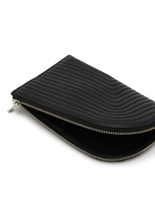 Detail View - Click To Enlarge - RICK OWENS  - Neck Strap Leather Wallet