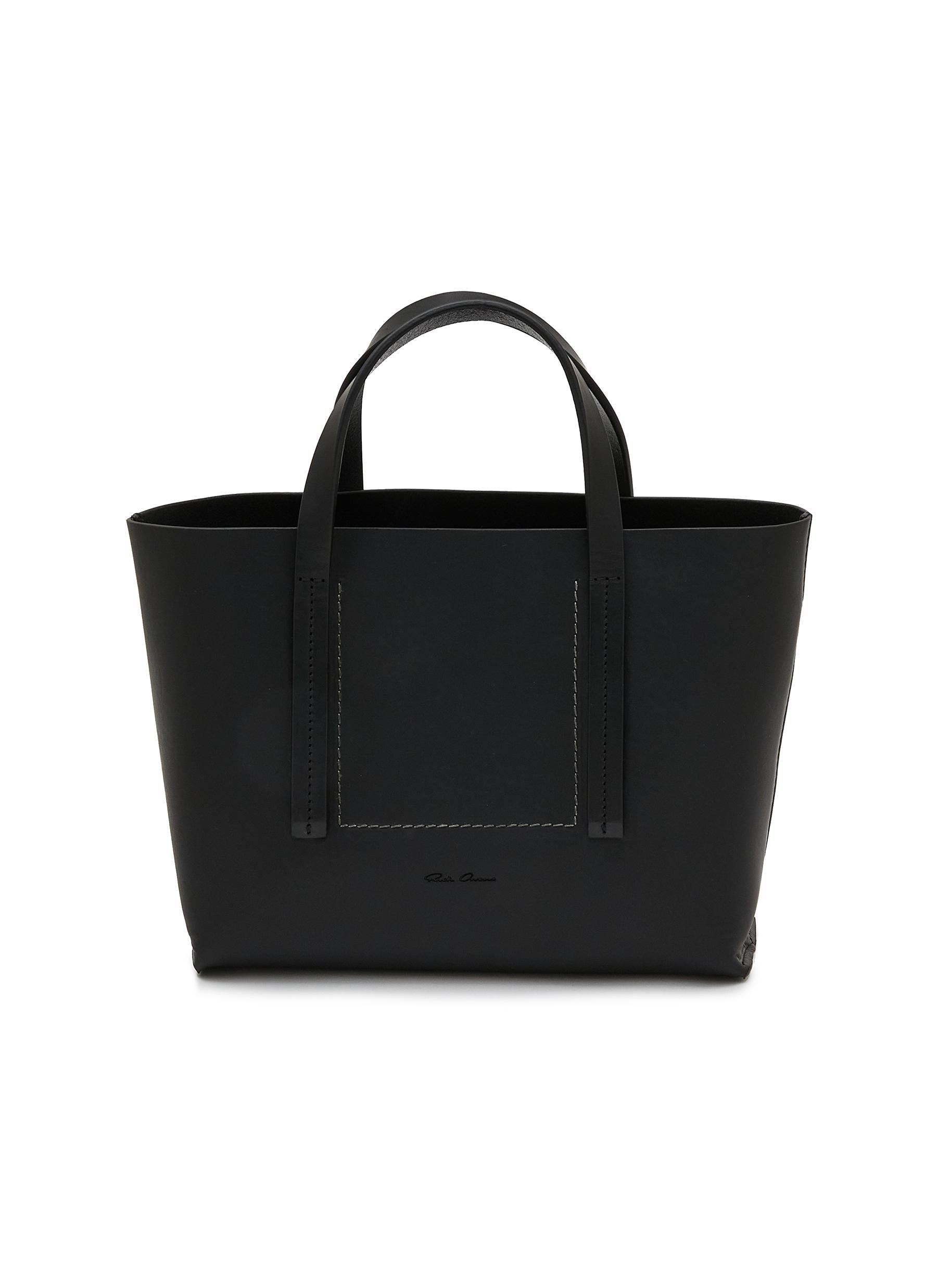RICK OWENS | Mini Shopper Leather Tote Bag | Women | Lane Crawford