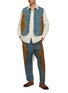 Figure View - Click To Enlarge - UMA WANG - Erosion Medium Wash Denim Vest