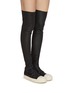 Detail View - Click To Enlarge - RICK OWENS  - Knee High Stocking  Sneakers