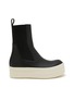 Main View - Click To Enlarge - RICK OWENS  - Mega Bumper Beatle Leather Platform Ankle Boots