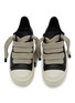 Detail View - Click To Enlarge - RICK OWENS  - Jumbo Leather Low Top Sneakers