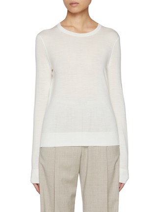 Main View - Click To Enlarge - THEORY - Long Sleeve Wool Sweater