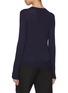 Back View - Click To Enlarge - THEORY - Long Sleeve Wool Sweater