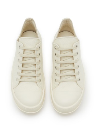 Detail View - Click To Enlarge - RICK OWENS  - Phlegethon Leather Women's Sneakers